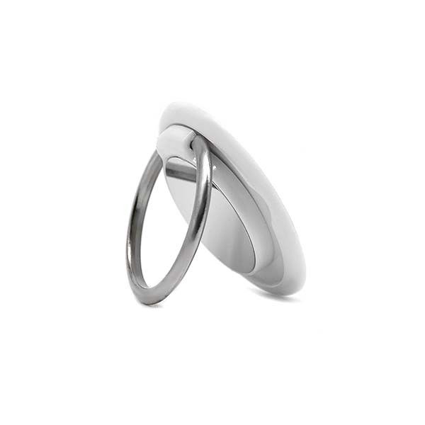 UCHWYT TELEFONU STOJAK PREMIUM UNIWERSALNY VEGA BIAŁY RING HOLDER