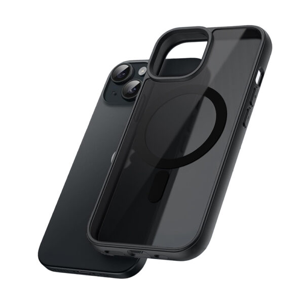 TELTECH MAGSAFE CASE DO IPHONE 13/14 ETUI NAKŁADKA FUTERAŁ CZARNY 5904238716069