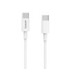 KABEL TYP-C DO TYP-C PD 5A 100W SOMOSTEL BIAŁY 5A POWER DELIVERY 1M PD SMS-BT10 FAST USB-C 5902012968314