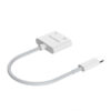 ADAPTER HF IPHONE SOMOSTEL BIAŁY SMS-BZ03 AUDIO JACK + ZASILANIE VER BT 5902012968338