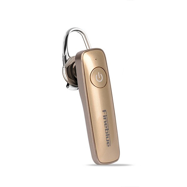 SŁUCHAWKA  BLUETOOTH FINEBLUE F515 ZŁOTA