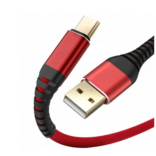 REDX KABEL USB TYP-C 3A QC3.0 CZERWONY 1M 5904238705520