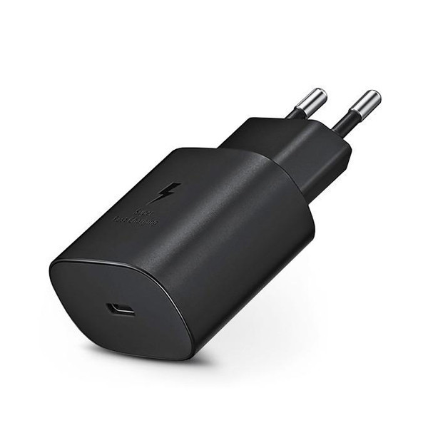 SAMSUNG ŁADOWARKA SIECIOWA TYP-C PD CZARNA  EP-TA800 3A 25W 5904238711743