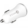 ŁADOWARKA SAMOCHODOWA 3A BIAŁA SOMOSTEL 3100mA QUICK CHARGE QC 3.0 SMS-A46