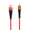 REDX KABEL MICRO USB QC 3.0  QUICK CHARGE OPLOT WZMACNIANY 2M  NYLON 5904238705599