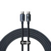 KABEL USB-C DO USB-C BASEUS CRYSTAL SHINE, 100W, 2M (CZARNY) 6932172602895