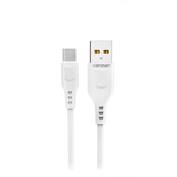 KABEL USB MICRO DENMEN BIAŁY 2.4A 1M D01V 6973224870039