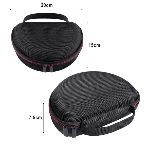 ETUI SŁUCHAWKI / POKROWIEC UNIWERSALNY CZARNY 15cmx20cm 5904238718674