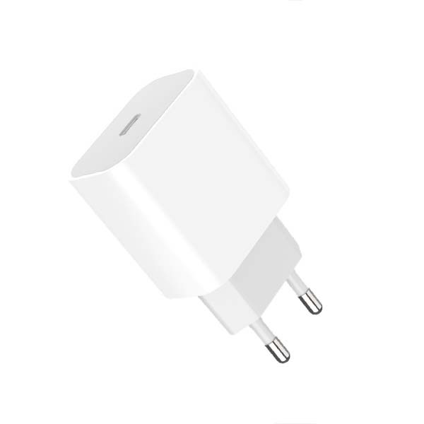ŁADOWARKA SIECIOWA 3,6A 20W BIAŁA DENMEN 3600mA DC06 TYP-C PD SINGLE 6973224871975