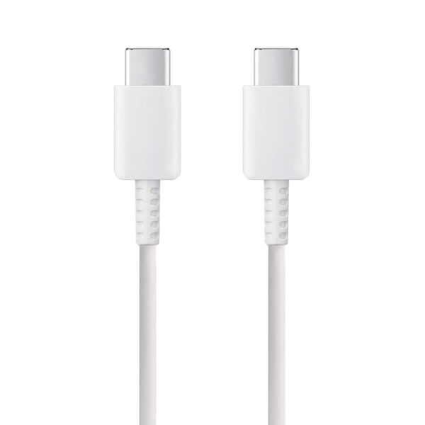 ECOBOX KABEL USB TYP-C DO TYP-C 3A 1M BIAŁY PD USB-C 5904238716595