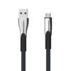 ECOBOX KABEL USB MICRO 2.4A NIEBIESKI QUICK CHARGER QC 3.0 1M BW02 5904238702277