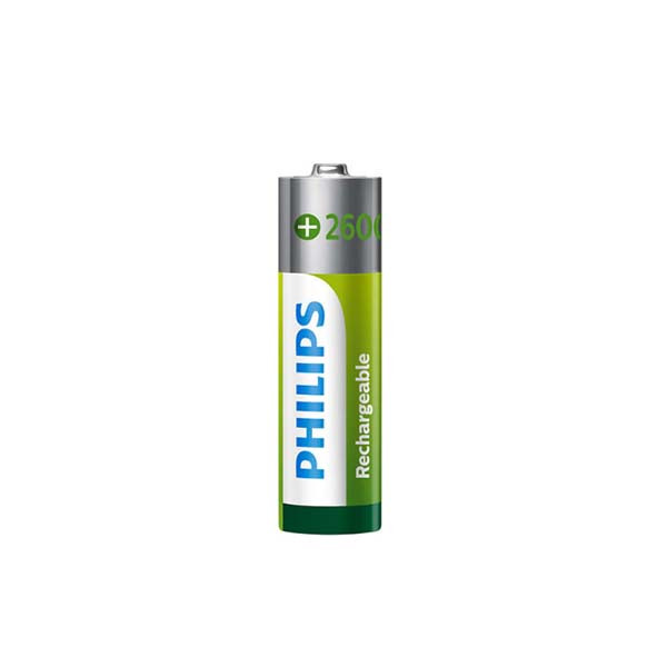 BATERIA PHILIPS AA LR6 BLISTER 4SZT AKUMULATOR 2600mAh Phil-R6B4B260/10 8710895959520