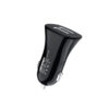 ŁADOWARKA SAMOCHODOWA 3A CZARNA DENMEN 3100mA DUAL FAST CHARGING DZ06 2XUSB 15W 6973224873122