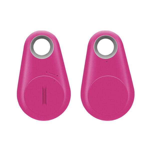 LOKALIZATOR BRELOCZEK GPS BLUETOOTH ANTI-LOST RÓŻOWY