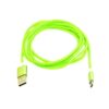 ECONOMY KABEL USB MICRO NYLON ZIELONY 1,5m 2A 5902012962060