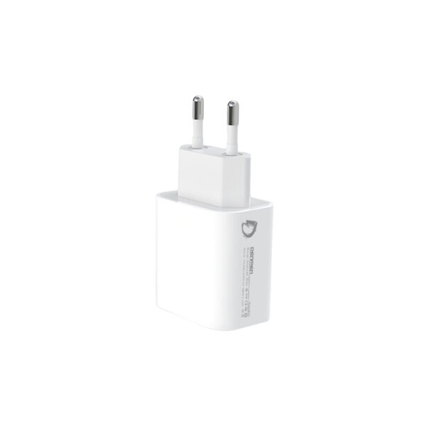 Denmen Ładowarka sieciowa DC05 2XUSB  2.4A 12W Biały  DC05 6973224871944