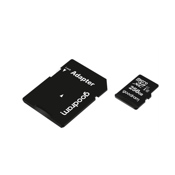 KARTA PAMIĘCI GOODRAM 256GB + ADAPTER CLASS 10 M1AA-2560R12 5908267930175