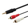 ECONOMY KABEL STEREO 1,5M CHINCH RCA DO JACK 3,5 CALA 5904238706213