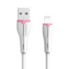 KABEL USB IPHONE 2,4A SOMOSTEL BIAŁY 2400mAh QUICK CHARGER 1M POWERLINE SMS-BP08 5904238713365