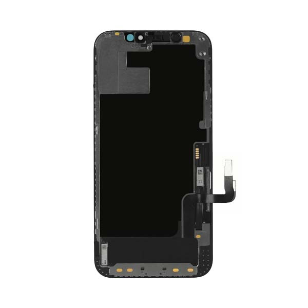 MODUŁ WYŚWIETLACZ LCD + DIGITIZER IPHONE 12 / 12 PRO CZARNY EKRAN DOTYKOWY DIGI DOTYK APPL QUALITY  HARD OLED 2000000030685