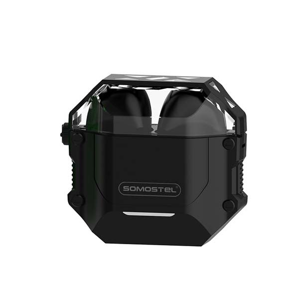 SŁUCHAWKI BLUETOOTH SOMOSTEL CZARNY TWS ARMOUR ANC SMS-I550 5904238707418
