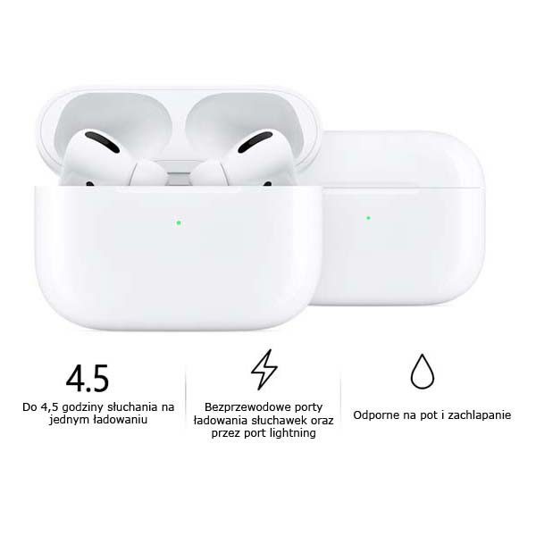 SŁUCHAWKI BLUETOOTH DENMEN EARBUDS BIAŁE DL12 TWS 6973224870619