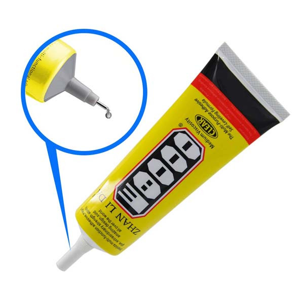 KLEJ SYNTETYCZNY LOCA E8000 WYŚWIETLACZ LCD RAMKA DOTYK 25ml MONTAŻOWY ZHANLIDA 5904238712849