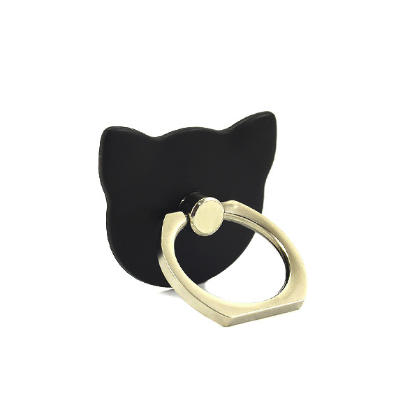 UCHWYT TELEFONU STOJAK KOT CZARNY UNIWERSALNY VEGA NA RĘKĘ RING HOLDER 5902012965993