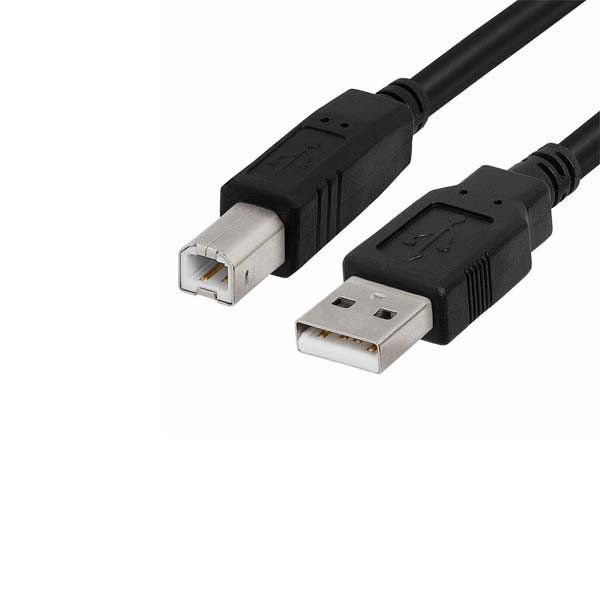 ECONOMY KABEL DO DRUKARKI USB-A DO USB-B CZARNY 1,8M 5901436741435