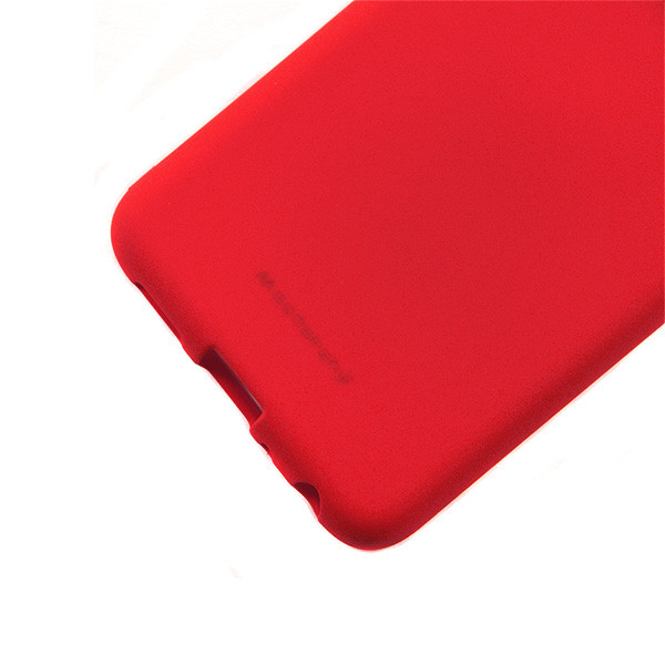MERCURY SOFT FEELING SAMSUNG S21 FE CZERWONY MAT ETUI NAKŁADKA METAL CASE JELLY