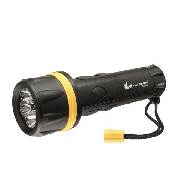 LATARKA BATERYJNA RĘCZNA FALCON EYE RUBBER LED O1 FHH0021 5907596110647