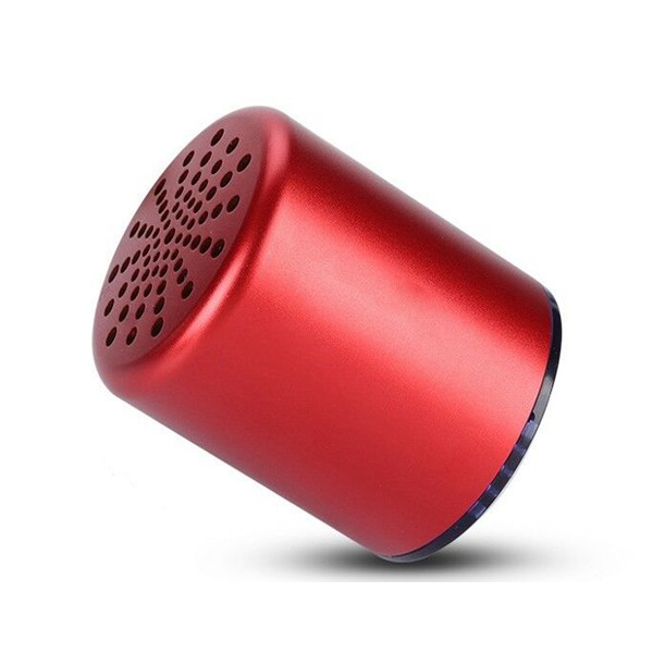 GŁOŚNIK BLUETOOTH SPEAKER FINEBLUE MK-10 CZERWONY ALUMINIOWA OBUDOWA 5902012966297