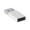 ADAPTER OTG USB DENMEN SREBRNY DO  TYP-C DU13 5904238715215