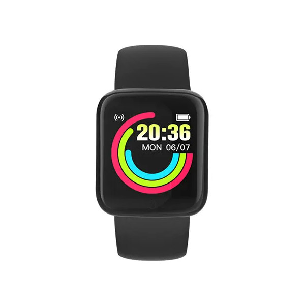ZEGAREK SMARTWATCH MACARON CZARNY PL MENU / APLIKACJA 5904238715260