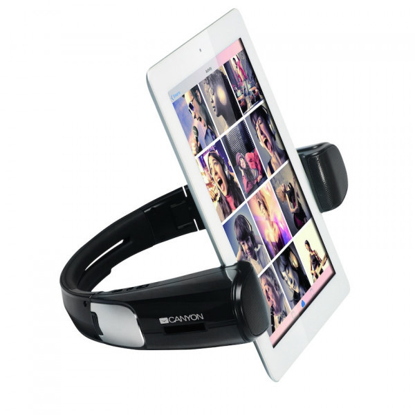 GŁOŚNIKI BLUETOOTH CANYON PODSTAWKA CZARNY CNS-CBTSP1S 8717371863784