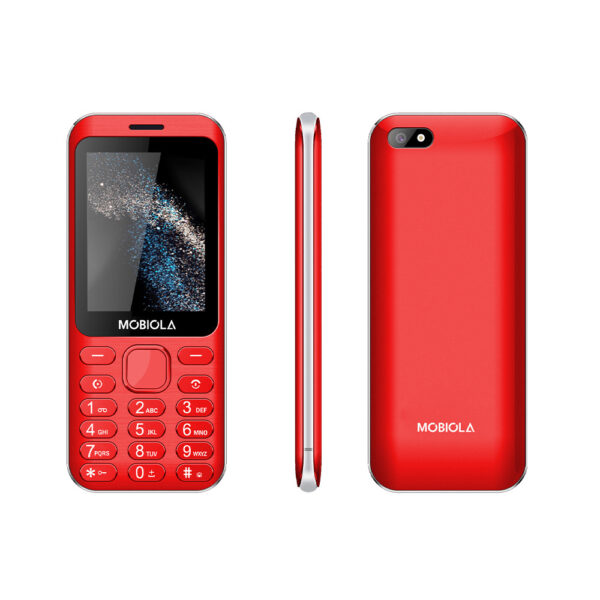 TELEFON GSM MOBIOLA MB3200i 2G CZERWONY TELEFON KLASYCZNY DLA SENIORA - PO ZWROCIE