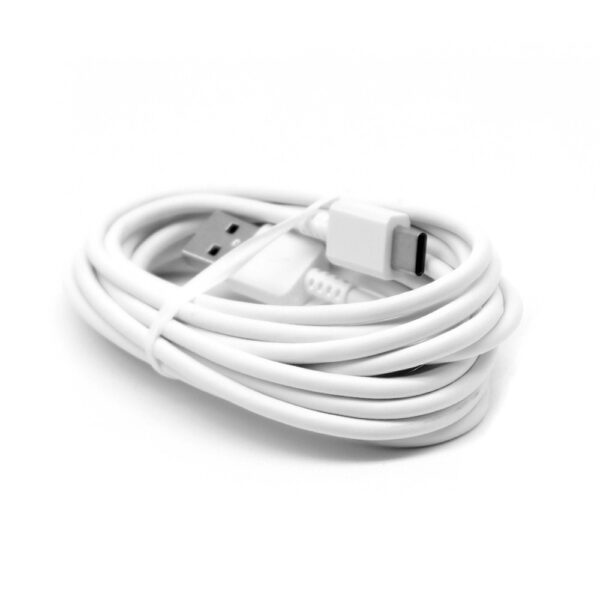 ECONOMY KABEL USB DO TYP-C 2.4A BIAŁY 3M 5904238716519