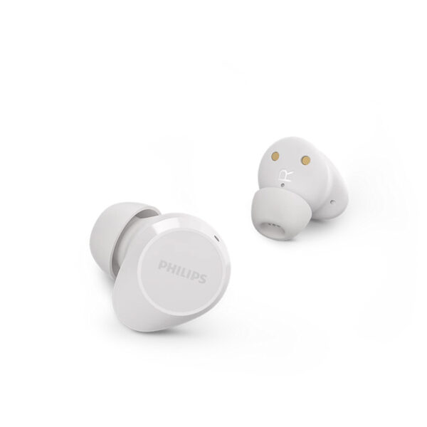 SŁUCHAWKI PHILIPS DOUSZNE TWS BEZPRZEWODOWE BLUETOOTH TRUE WIRELESS  BIAŁE Phil-TAT1209WT/00 4895229138063
