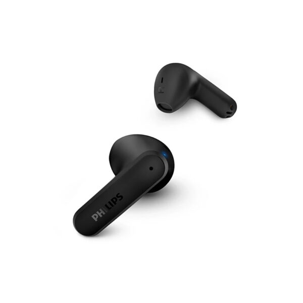 SŁUCHAWKI PHILIPS DOUSZNE TWS BEZPRZEWODOWE BLUETOOTH TRUE WIRELESS CZARNE Phil-TAT2139BK/00 4895229139565