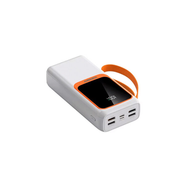 POWER BANK DENMEN BATERIA AWARYJNA 30000mAh BIAŁY DP31 USB + TYP-C 5904238720851