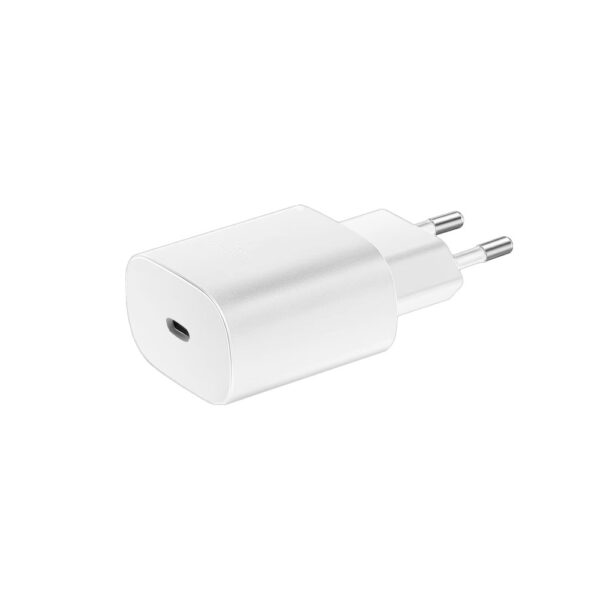 SAMSUNG ŁADOWARKA SIECIOWA TYP-C PD GAN EP-T2510XBE 25W BIAŁY 3A + KABEL TYP-C TYP-C PD 8806094911985