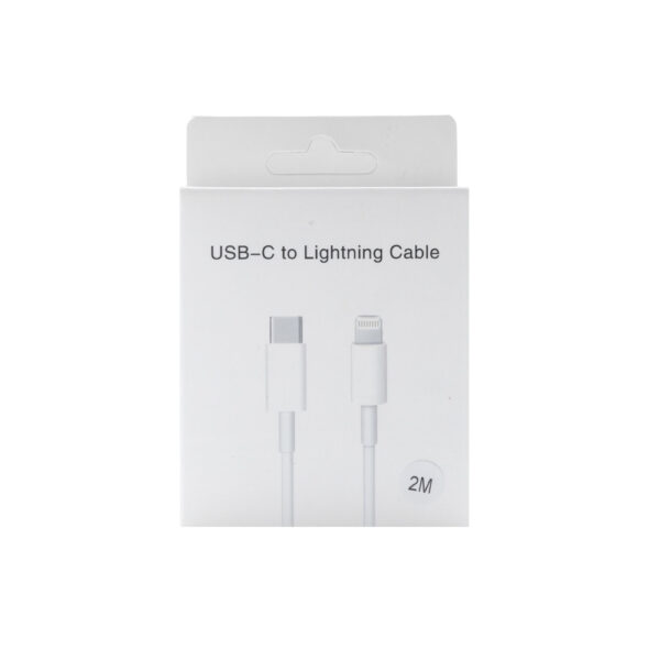 ECOBOX KABEL USB PD TYP-C - LIGHTNING 2M 12W BOX 5904238718582