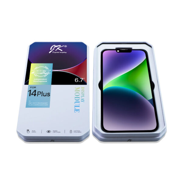 MODUŁ WYŚWIETLACZ LCD IPHONE 14 PLUS JK EKRAN DOTYKOWY DOTYK BOX 5904238718360