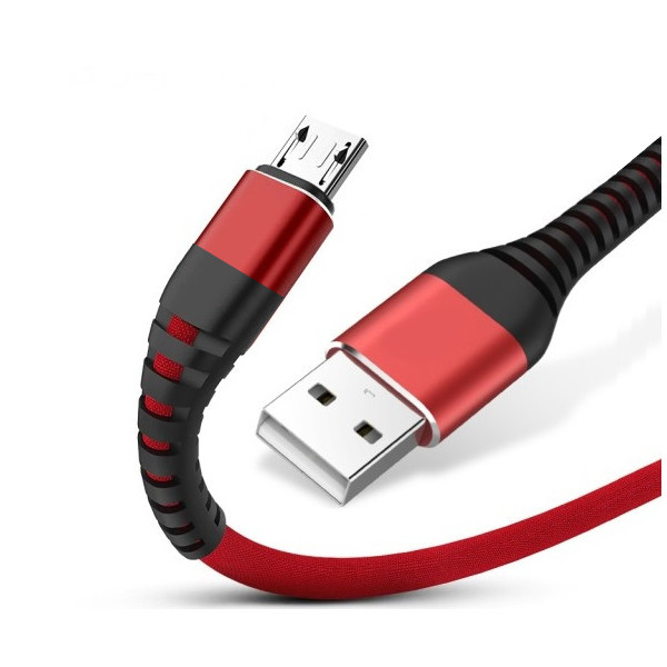 REDIX KABEL MICRO USB QC 3.0 OPLOT WZMACNIANY 3.1A 1M NYLON 5904238705322
