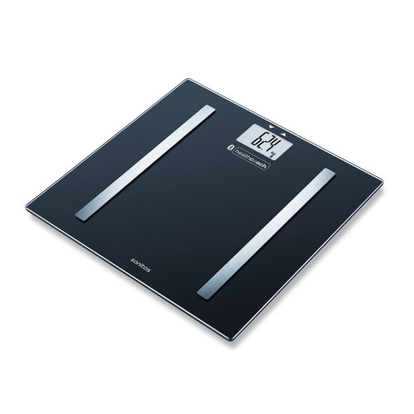 SANITAS WAGA ŁAZIENKOWA SBF 72 CZARNA 4211125747305