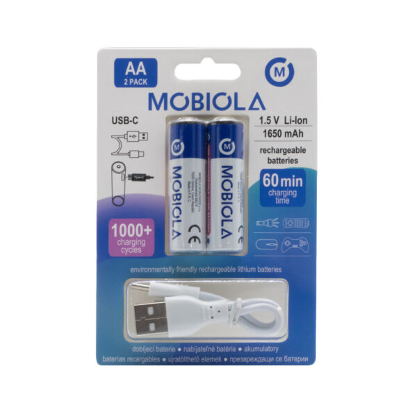 BATERIA / AKUMULATOR MOBIOLA  MBAA1650 USB-C 8594203271197