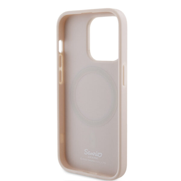 HELLO KITTY PU KITTY ASLEEP LOGO MAGSAFE CASE DO IPHONE 15 PRO RÓŻOWY 3666339188825