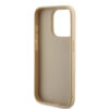 GUESS PU LEATHER IRIDESCENT METAL SCRIPT CASE DO IPHONE 15 PRO ZŁOTY 3666339225087