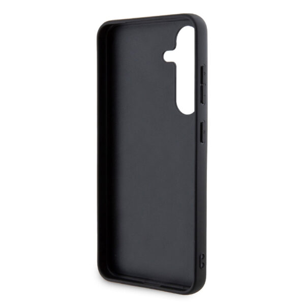 DKNY PC/TPU REPEAT PATTERN TONAL STRIPE CASE FOR SAMSUNG S24 CZARNY 3666339287474