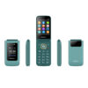 TELEFON GSM MOBIOLA  KLAPKĄ ZIELONY TLEFON DLA SENIORA MB4600 4G 8594203271494